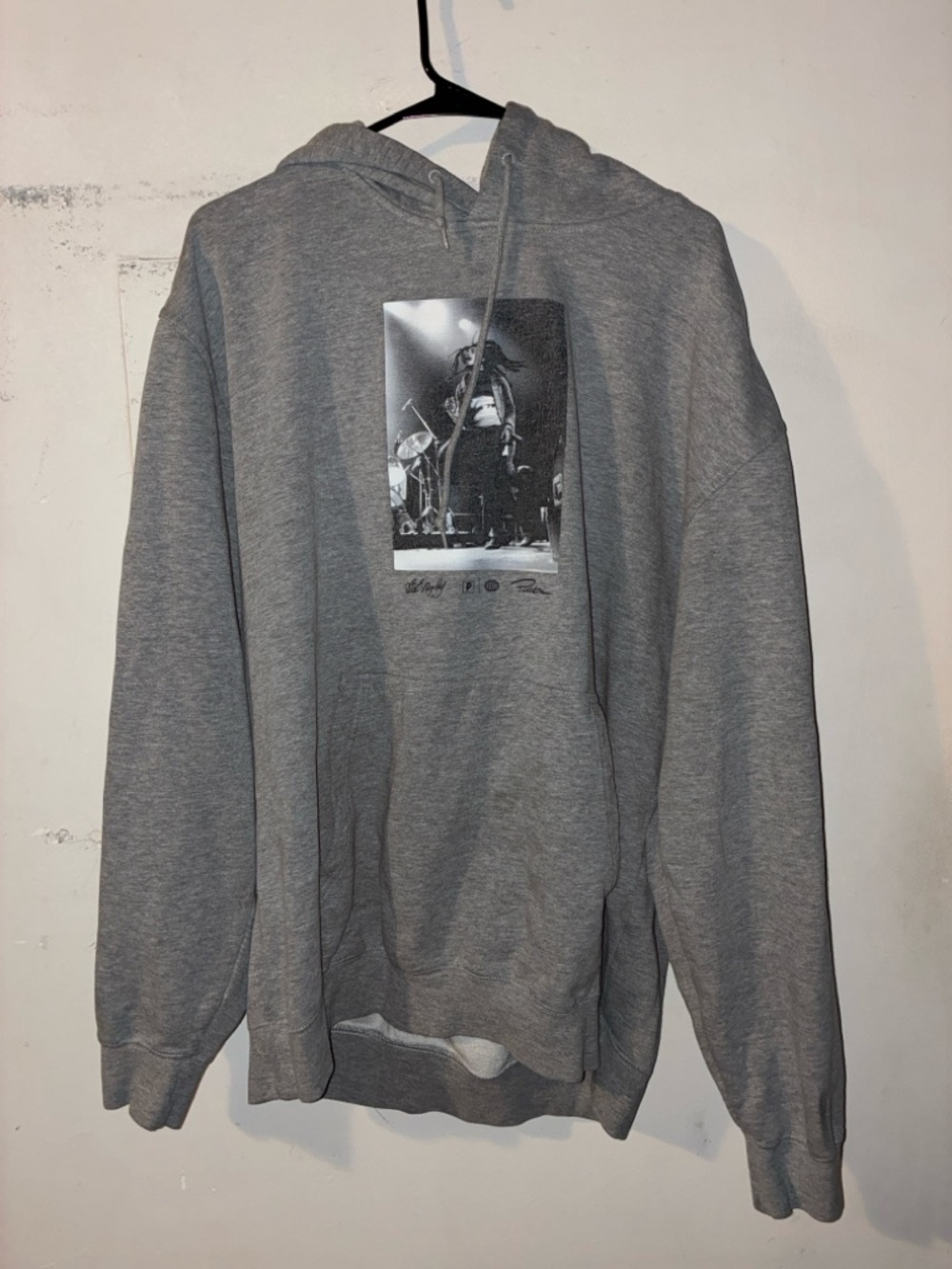 Primitive x Bob Marley Gray Graphic Hoodie XL Reggae Streetwear